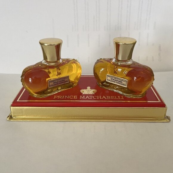 Prince Matchabelli Stradivari Perfume & Wind Song Perfume Cologne Duet VINTAGE - Picture 10 of 12